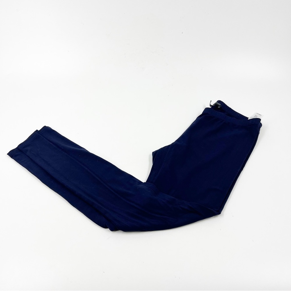 ✅ Eileen Fisher Blue Viscose Jersey Ankle Leggings Pants SIZE PETITE SMALL - Picture 7 of 8